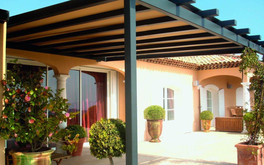 La pergola haut de gamme VISIUM à Marignane et dans tout les Bouches du Rhône