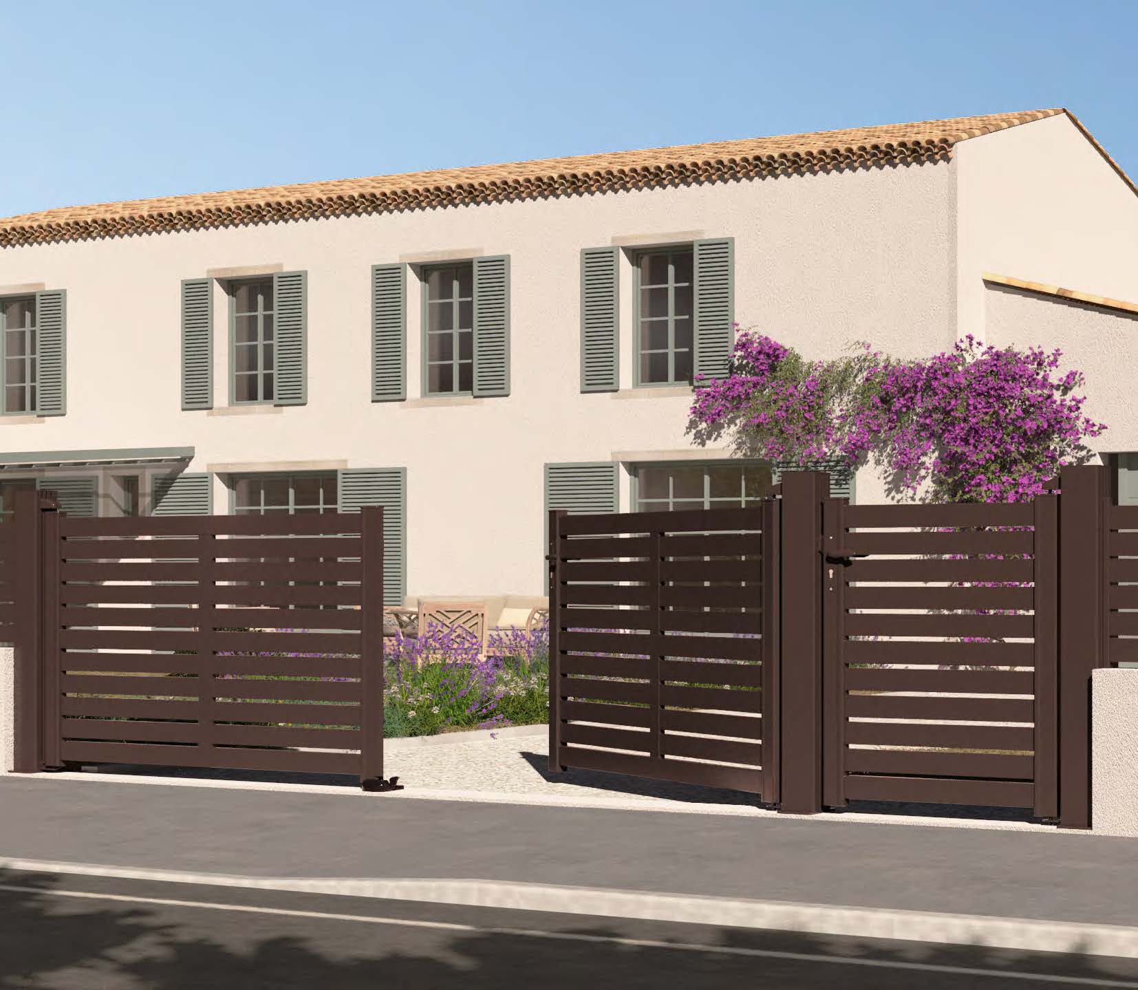 Fenêtre aluminium 2 vantaux