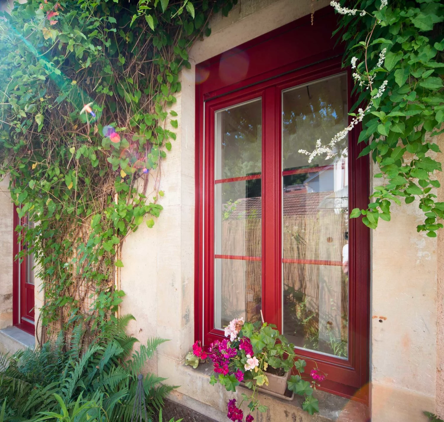 Fenêtre aluminium 2 vantaux