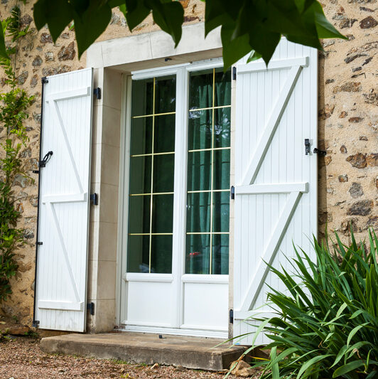 Fenêtre aluminium 2 vantaux