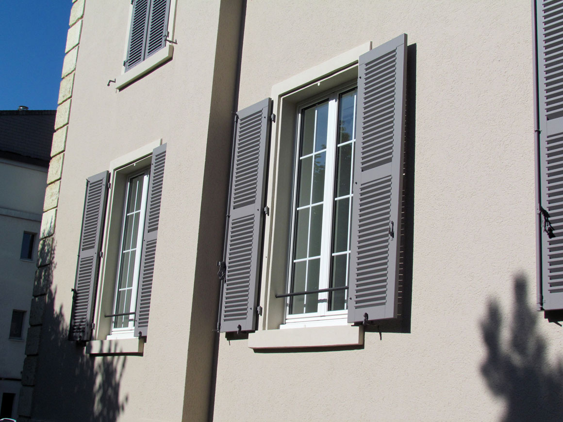 Fenêtre aluminium 2 vantaux