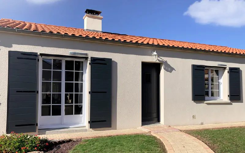 Fenêtre aluminium 2 vantaux